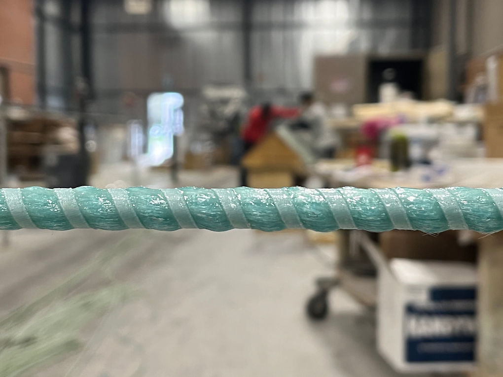 3/8" FIBERGLASS REBAR - 20' STICK