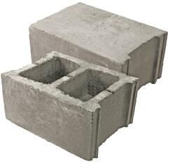 12"x8"x16" Solid Top/Termite Cement Block