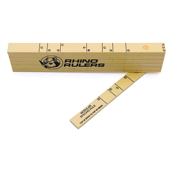 RHINO FIBERGLASS MODULAR SPACING FOLDING RULER