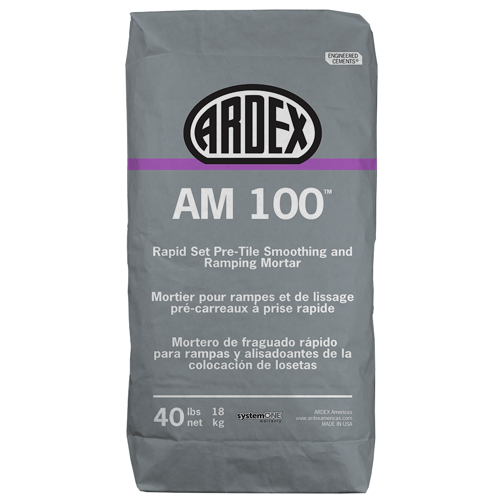 Ardex AM100 Rapid Set Ramping
