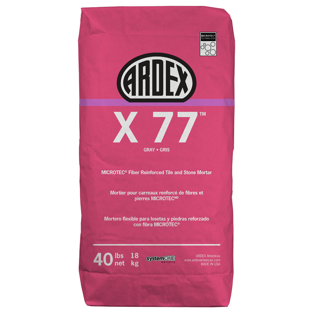 Ardex X77 Gray Mortar