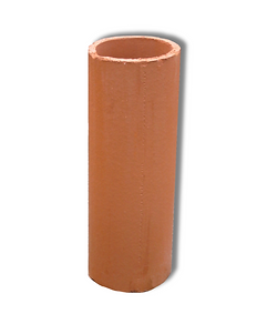 6" ROUND CLAY FLUE/THIMBLE