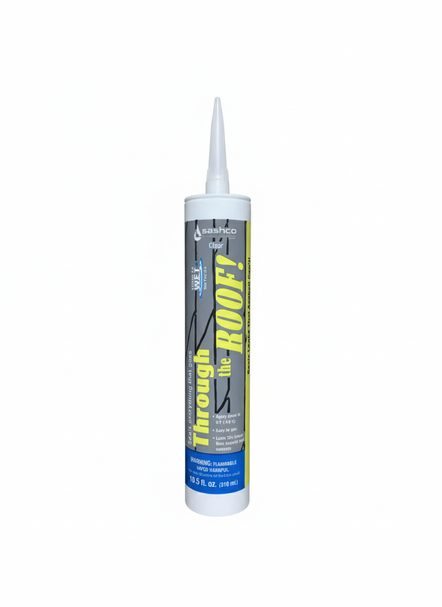 Through The Roof Clear Caulk