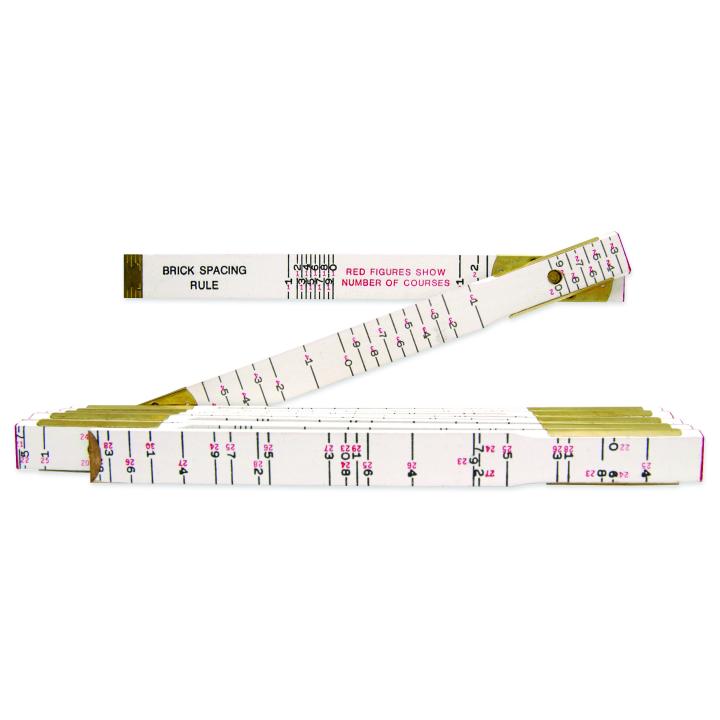 LUFKIN OVERSIZED BRICK MASON WOOD RULE