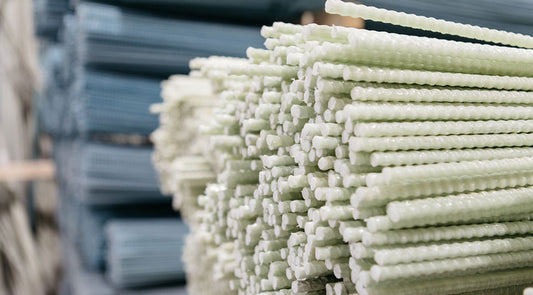 1/2" FIBERGLASS STRUCTURAL REBAR - 20' STICK