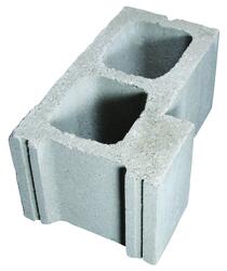 10"x8"x16" L-Corner Cement Block