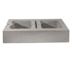 8"x4"x16" Half High Cement Block
