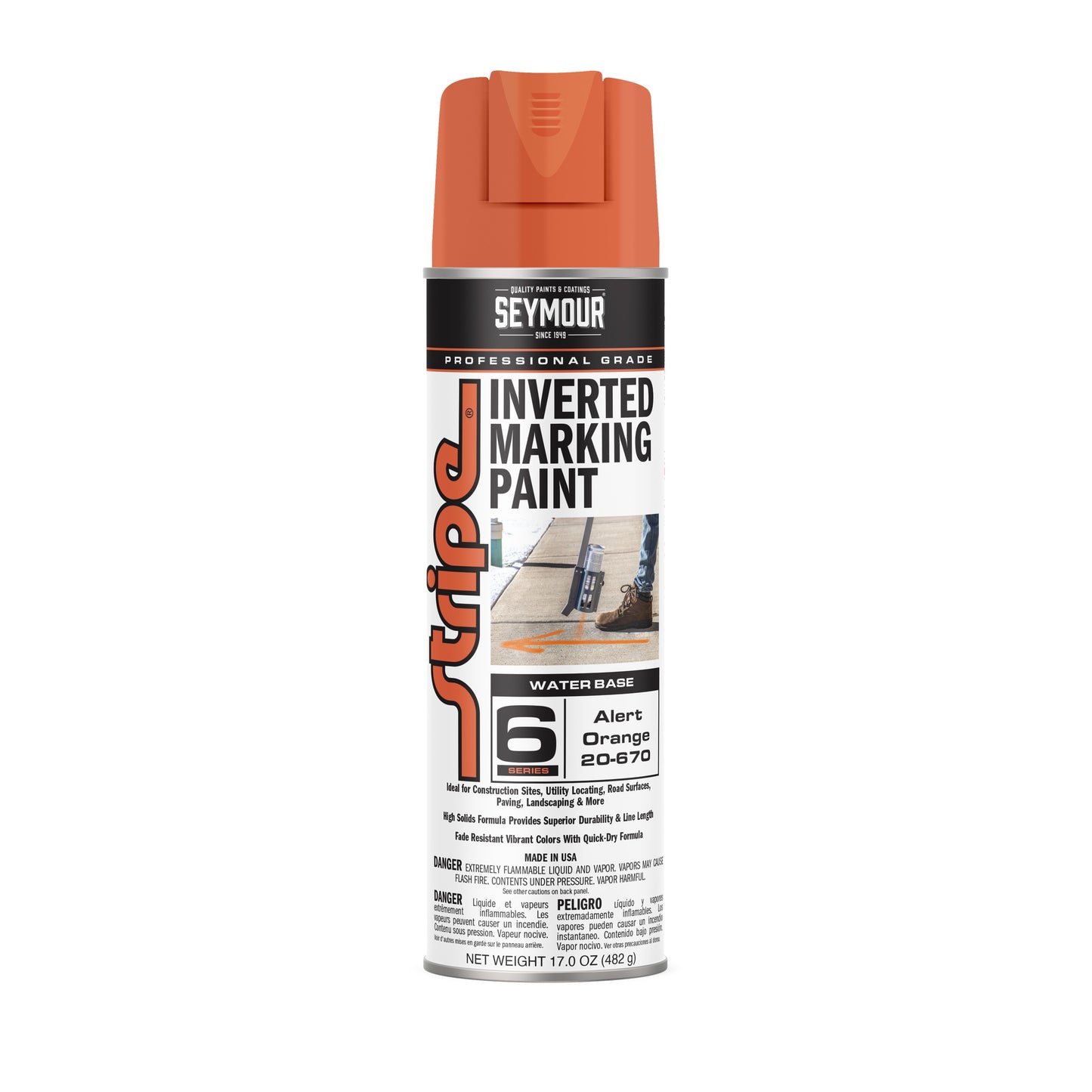 Fluorescent Orange Marking Paint