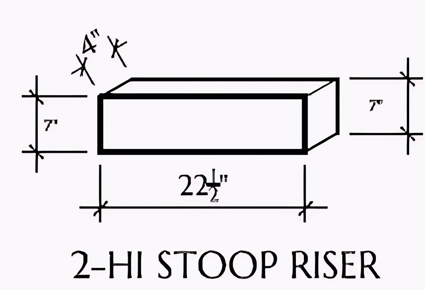 PRECAST CONCRETE RISERS