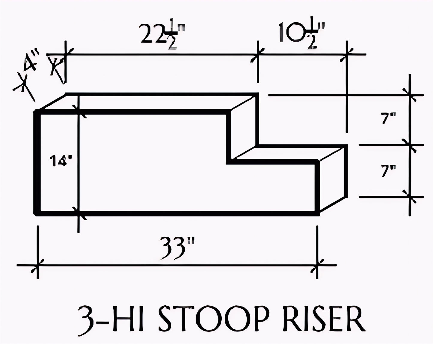 PRECAST CONCRETE RISERS