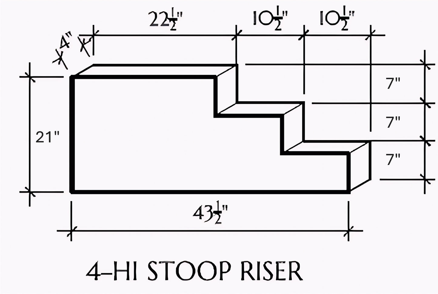 PRECAST CONCRETE RISERS