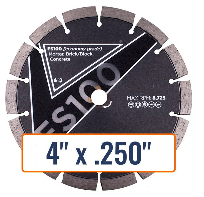 DIAMOND VANTAGE- 4" TUCKPOINTING BLADE ES100