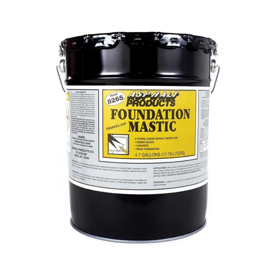 FOUNDATION MASTIC COATING - TROWEL GRADE