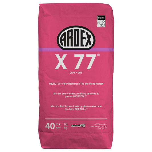 Ardex X77 Gray Mortar