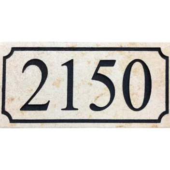 PRO VIA PIN-STRIPPED ADDRESS STONE