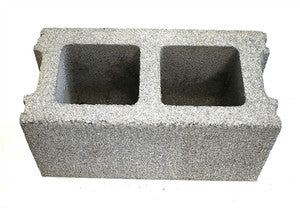 8"x8"x16" Solid Top/Termite Cement Block