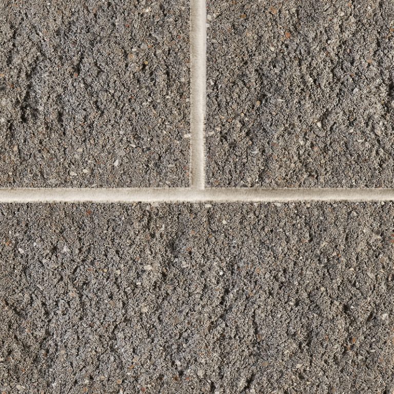 8"x8"x16" Gray Split Face Corner Cement Block