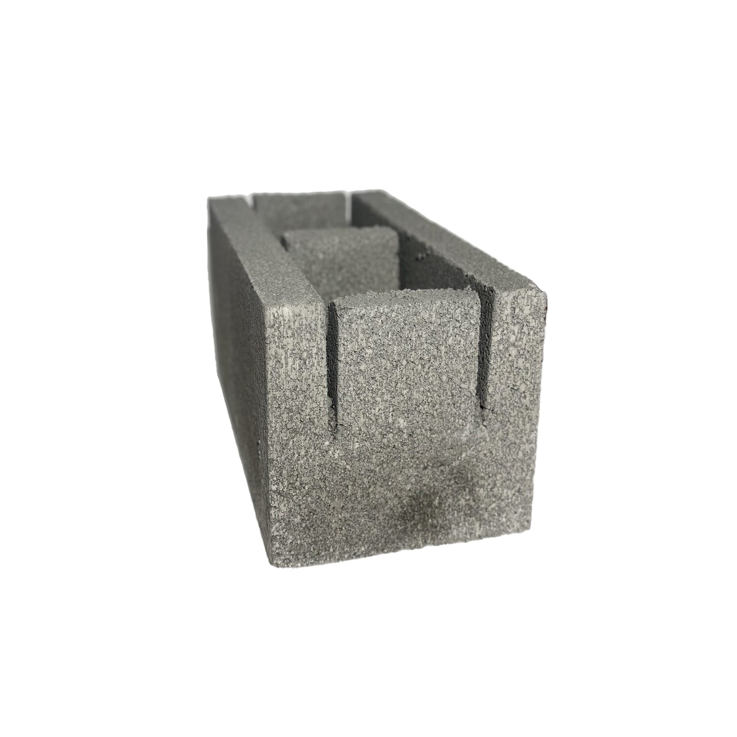 8"x8"x16" Hollow Bottom Bond Beam Cement Block