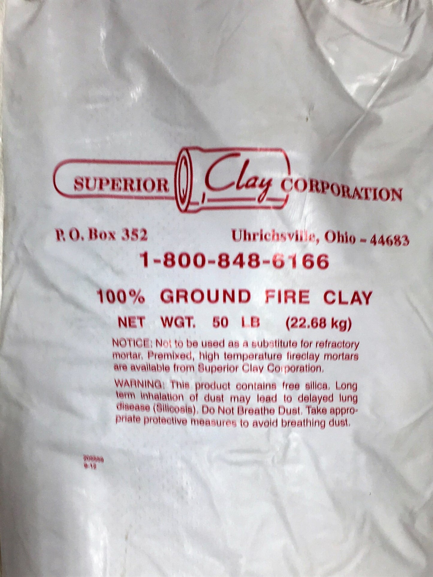 FIRECLAY 50# BAG