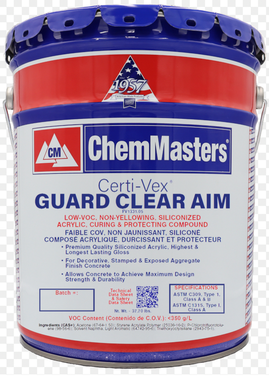 CHEM MASTERS CERTI-VEX GUARD CLEAR AIM - 5 Gallon