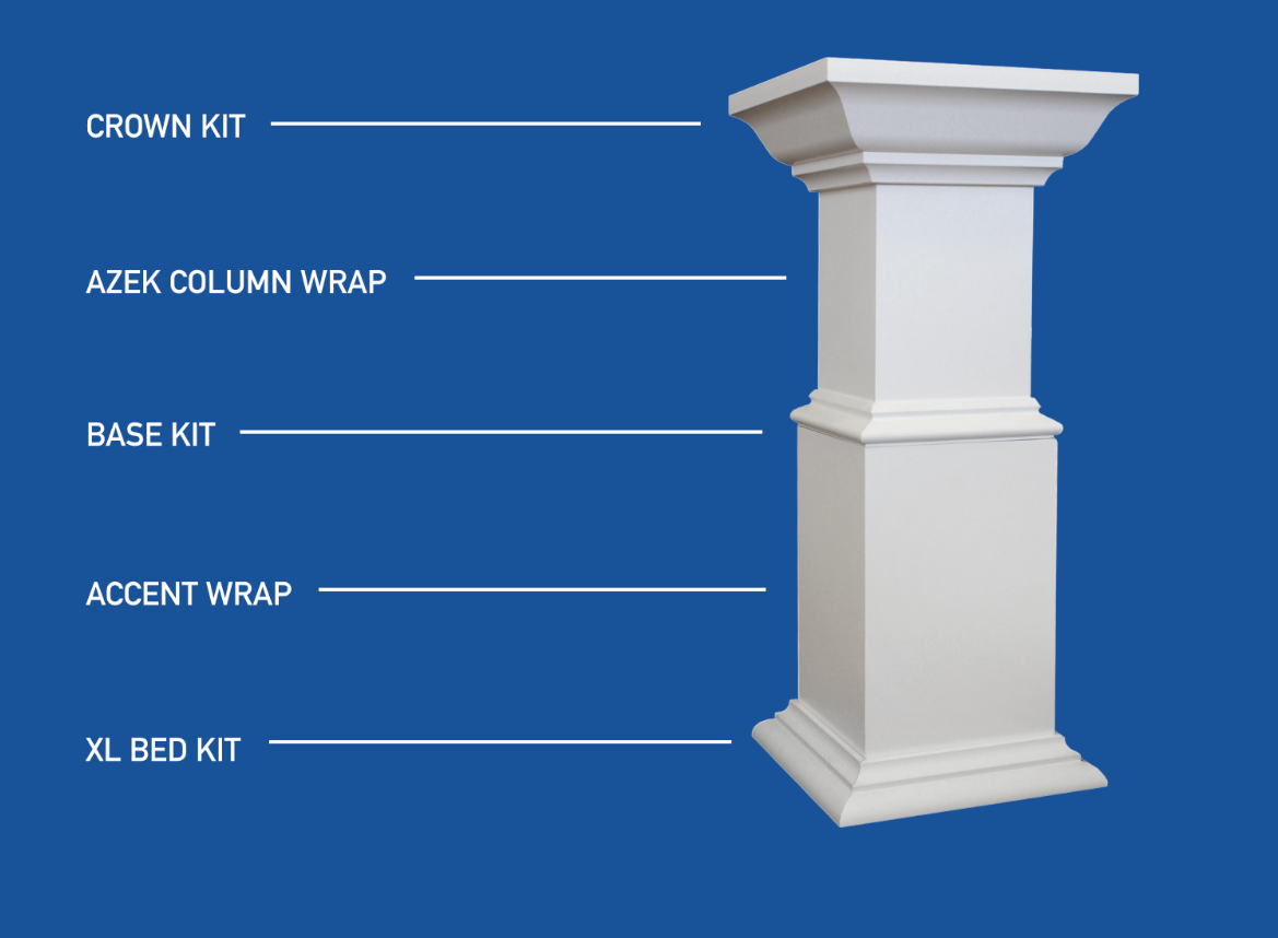 Azek Wrap Accessories