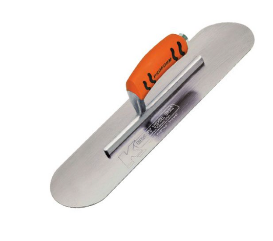KRAFT TOOLS CARBON STEEL POOL TROWELWITH ProForm® Handle