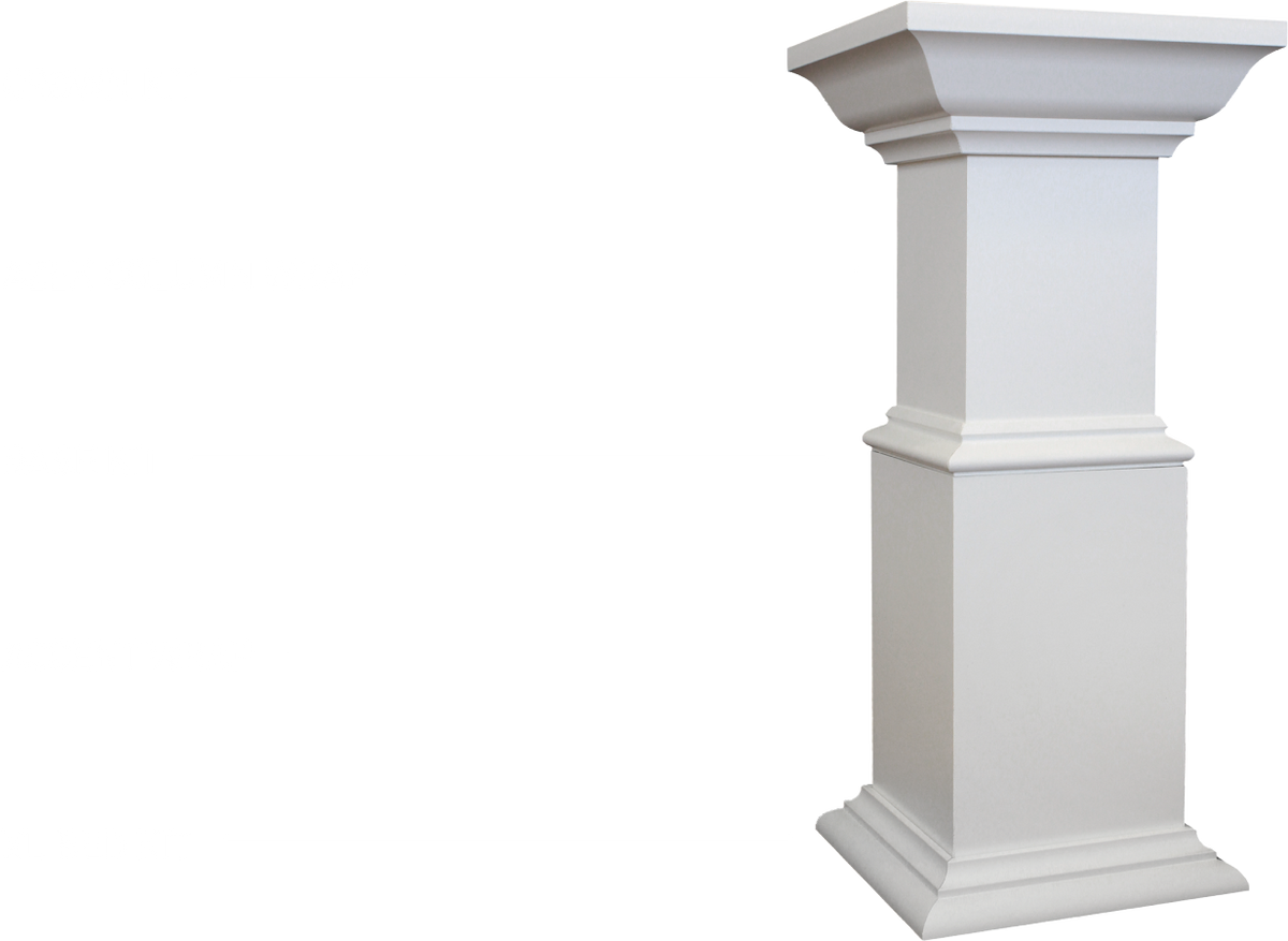 Azek Column Wrap