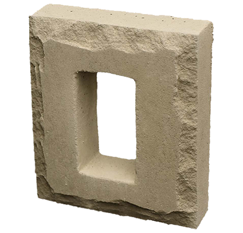 PRO VIA RECEPTACLE BASE  6-5/8" x 7-1/2" x 1-3/4"